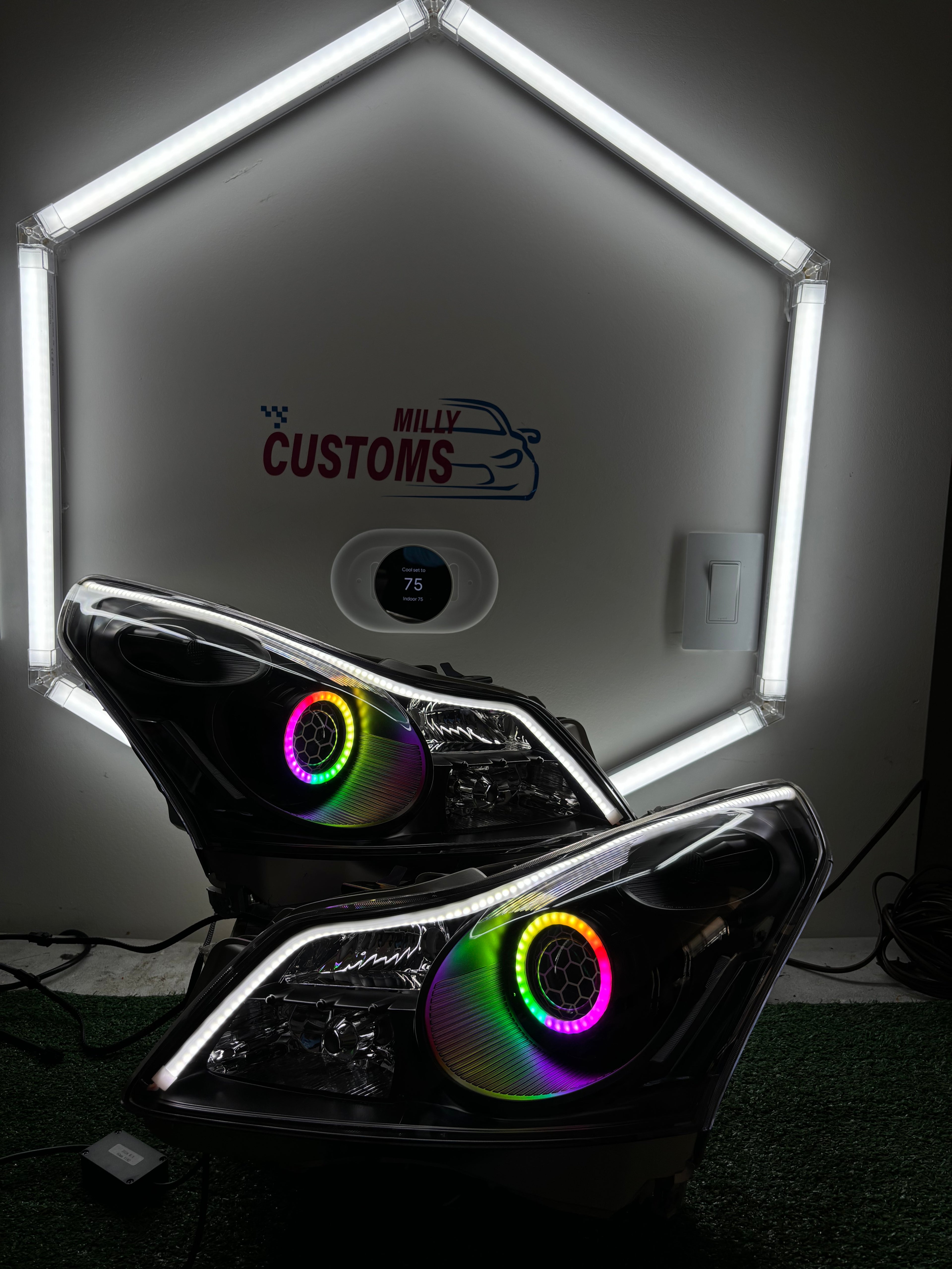 Infiniti G35 2007-2008 Prebuilt Custom Headlights