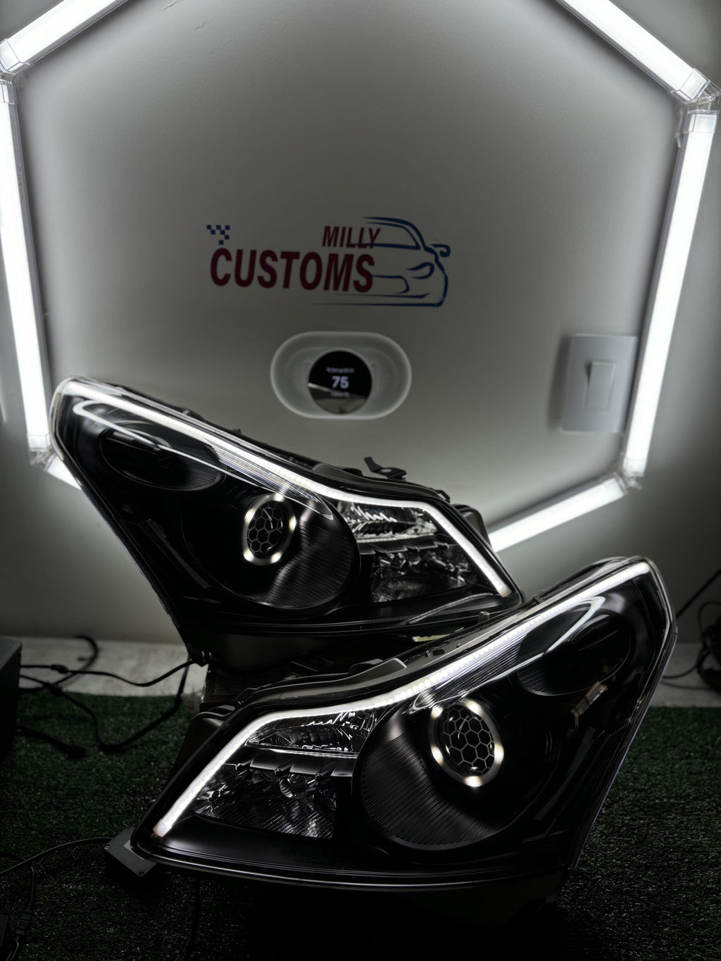 Infiniti G35 2007-2008 Prebuilt Custom Headlights