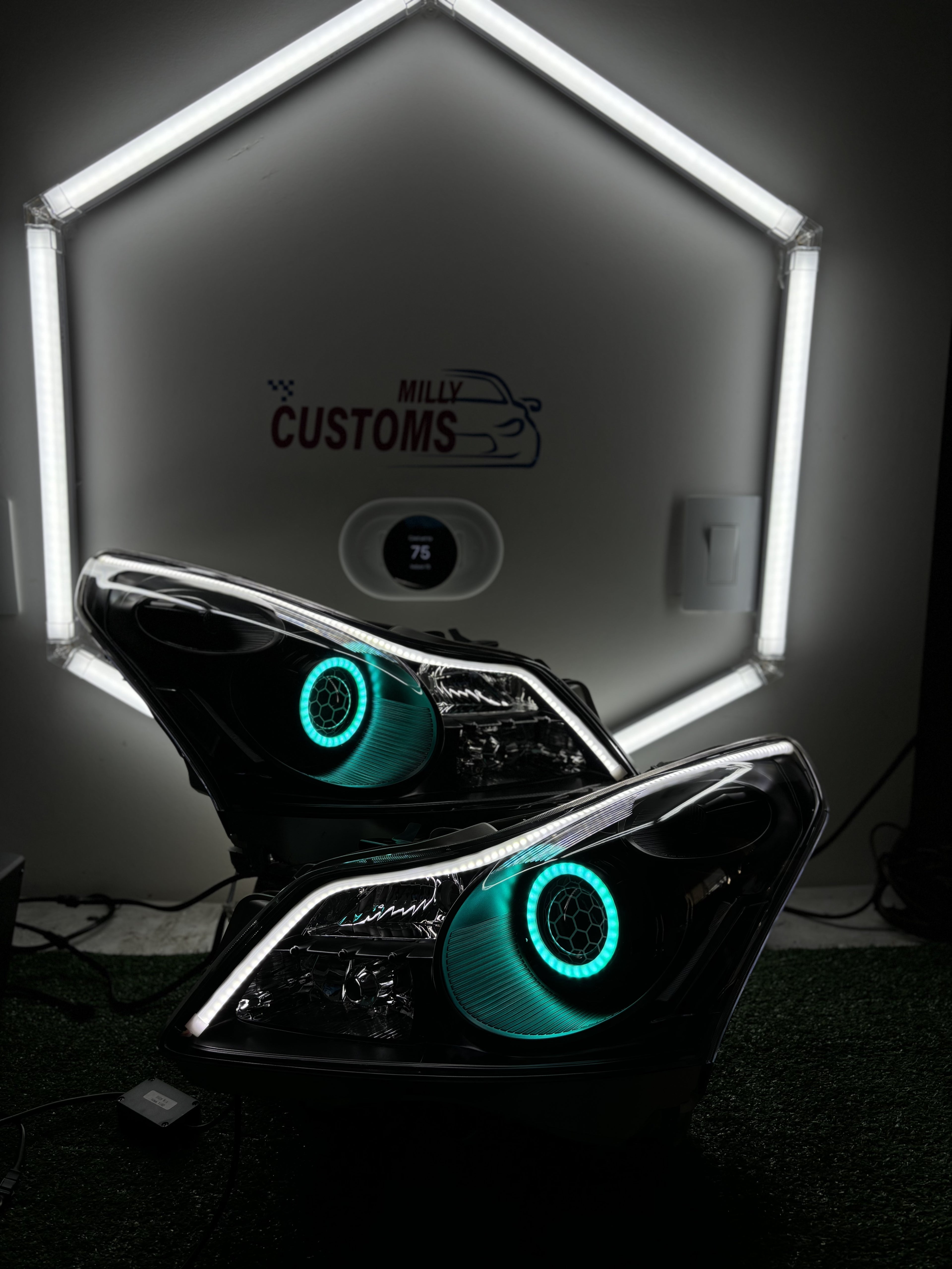 Infiniti G35 2007-2008 Prebuilt Custom Headlights