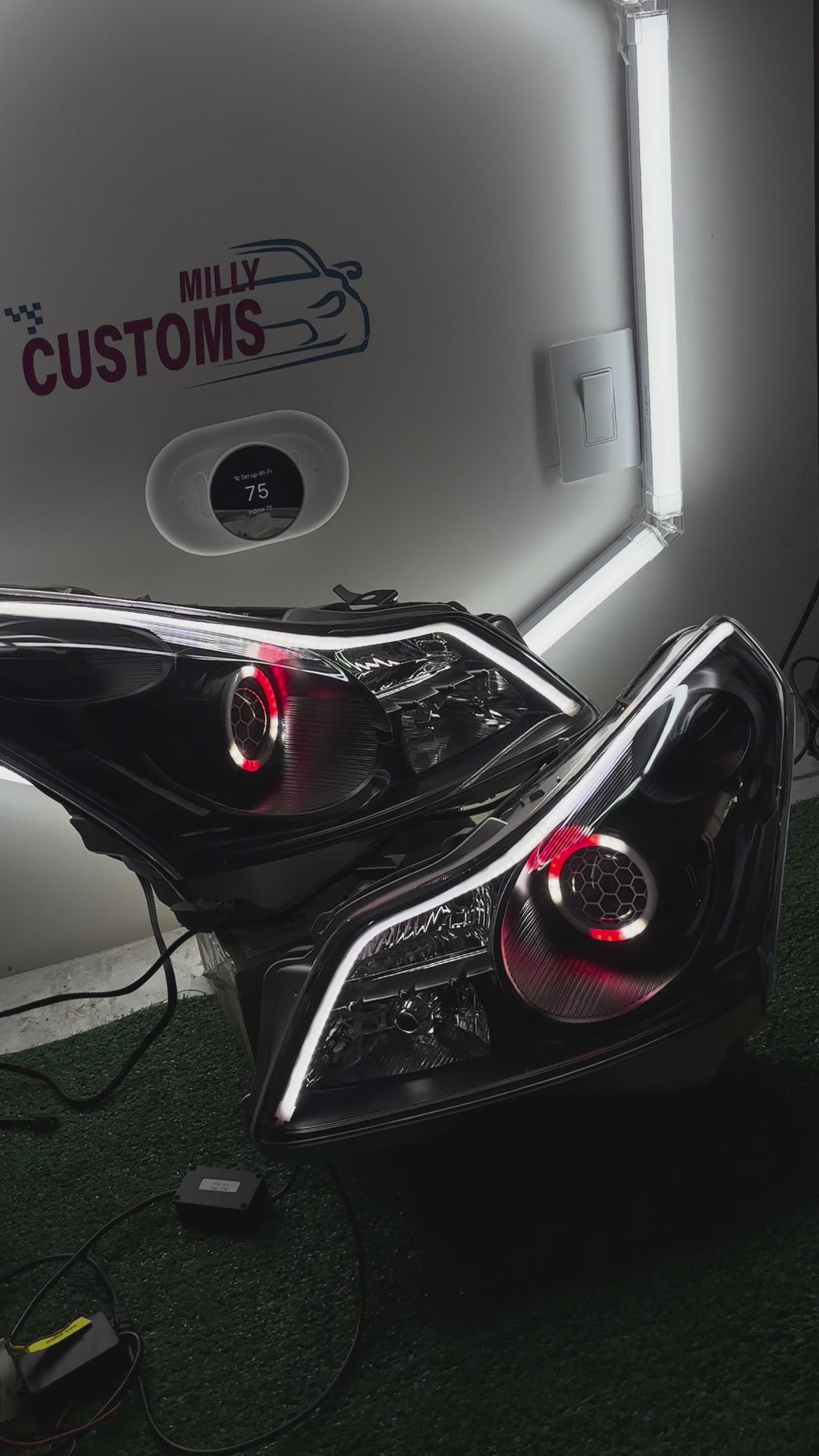 Infiniti G35 2007-2008 Prebuilt Custom Headlights