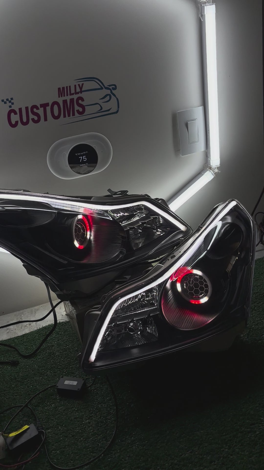 Infiniti G35 2007-2008 Prebuilt Custom Headlights