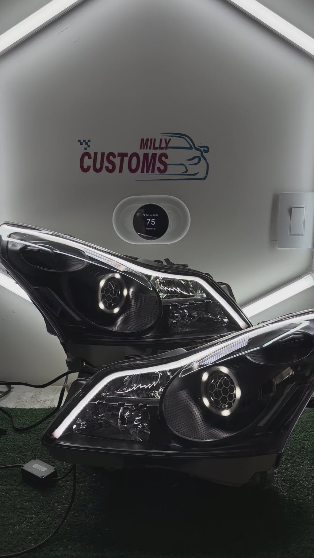 Infiniti G35 2007-2008 Prebuilt Custom Headlights