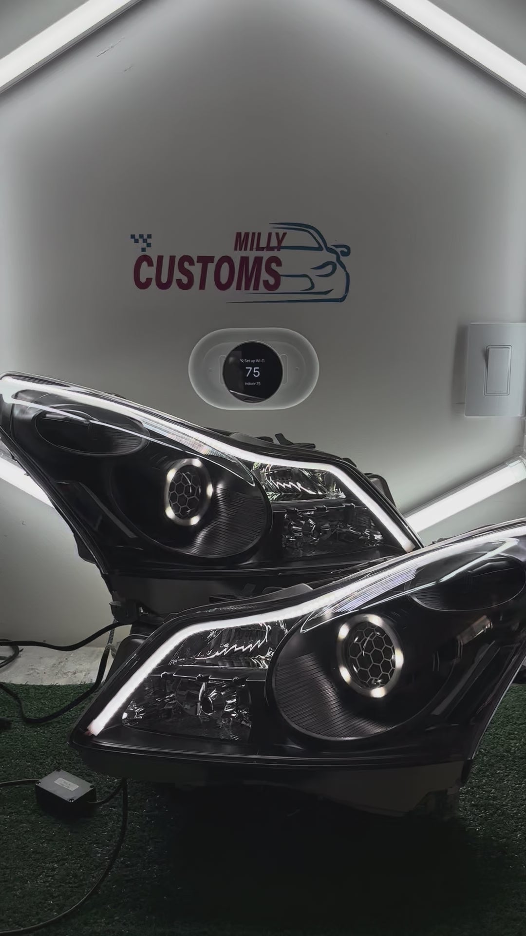 Infiniti G35 2007-2008 Prebuilt Custom Headlights