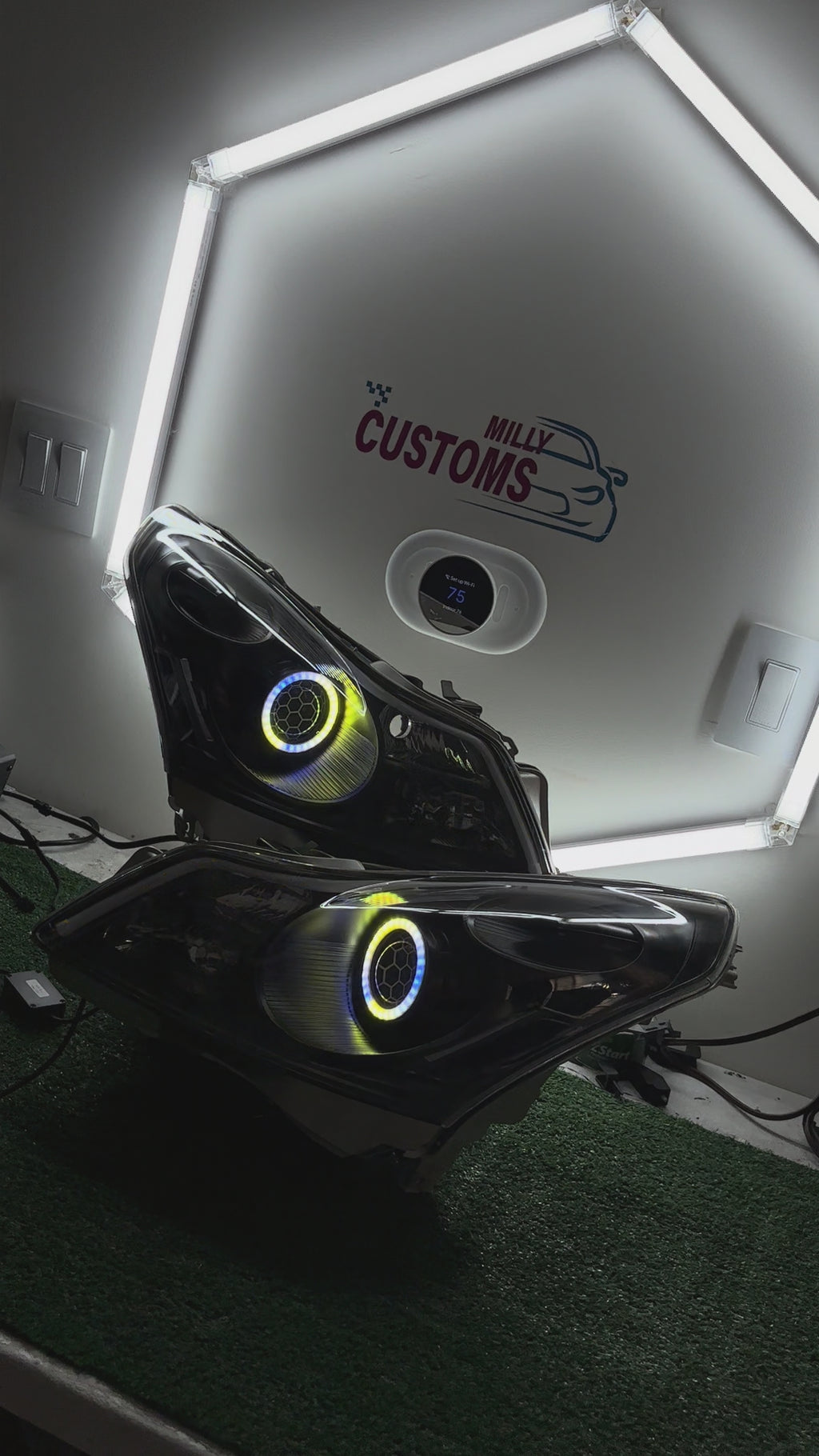 Infiniti G35 2007-2008 Prebuilt Custom Headlights